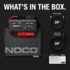 NOCO Boost X GBX75 2500A Jump Starter Power Pack - 8.5L Petrol, 6.5L Diesel