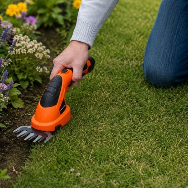 Yard Force 7.2V Cordless Edging Grass & Hedge Shear Set with Li-Ion battery and Charger - LH A17