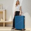 Cosbarn Set of 5 Trolley Suitcases 22 x 14 x 9 inches