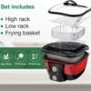 JML Go Chef Multi Cooker 5L – 8in1 Slow Cooker, Rice Cooker & Fryer