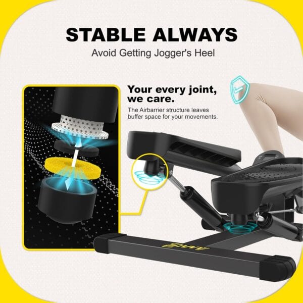 ZIWWVY Stepper Machine with Resistance Bands