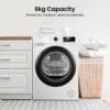 Hisense DH1Q802BW2 60cm Freestanding 8 KG Heatpump Front Load Tumble Dryer