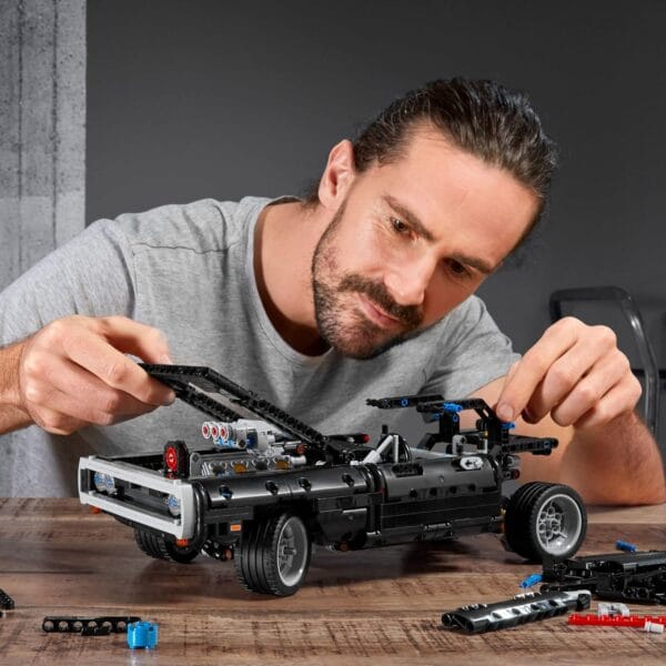 LEGO Technic Fast & Furious Dom's Dodge Charger 42111 Race Car Building Set