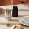 Alessi Grind WAL03 B - Designer Salt Mill in Cast Aluminium, Black