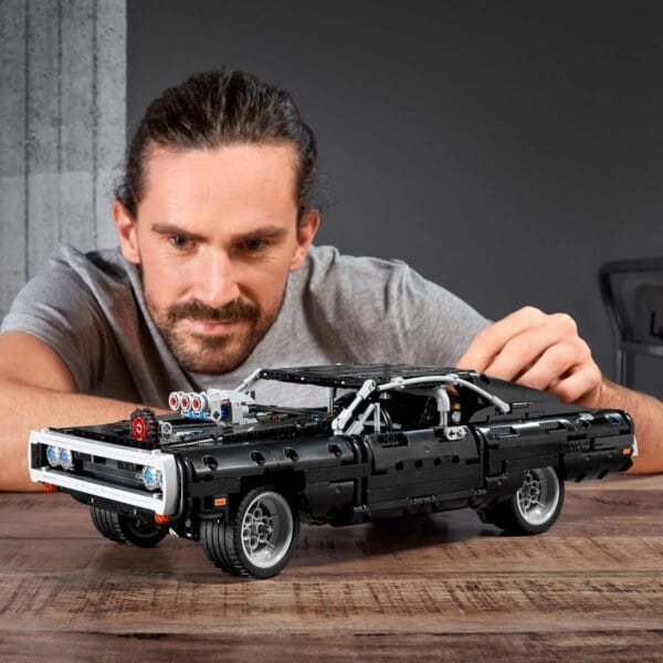 LEGO Technic Fast & Furious Dom's Dodge Charger 42111 Race Car Building Set