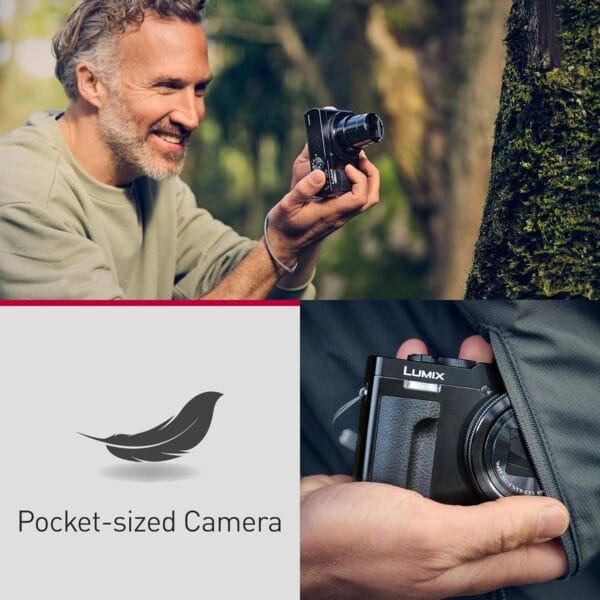 Panasonic LUMIX DC-TZ99E-K Compact Travel Zoom Camera