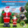 14FT Christmas Inflatable Santa Claus Outdoor Decorations