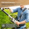 VonHaus Pole Hedge Trimmer Cordless 20V – x2 Batteries & Charger, G-Series