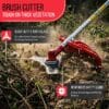 Dealourus 52cc Long Reach Petrol Multi Functional Garden Tool Including