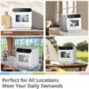 COMFEE' Table Top Dishwasher No Plumbing with 6L Water Tank [Energy Class D]
