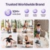 Sportneer Balance Board Skateboard, 7-in-1 Wooden Surfboard for Adults Kids