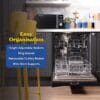 Russell Hobbs Fully Integrated, Built-In Dishwasher, Class E