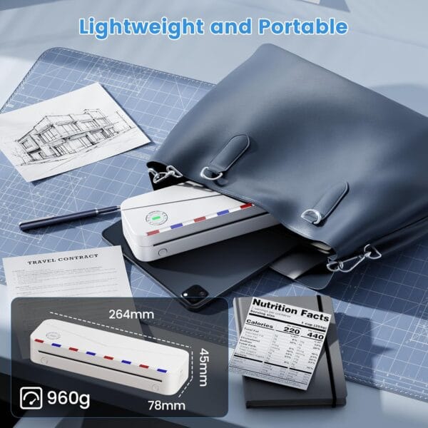 Phomemo M836 Portable Printer A4 for Travel