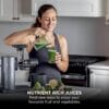 Ninja Cold Press Juicer Machine with Jug & Pulp Container