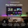 HYE 43" LED Smart TV - 4K Ultra HD, Samsung Tizen OS & Gaming Hub, Black
