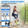 Ultrasport F-Bike Folding Exercise Bike 286 lbs Capacity