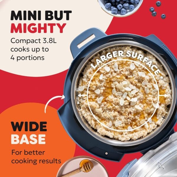 Instant Pot 3.8L Multicooker 7-in-1 Pressure & Slow Cooker, Daydream Blue