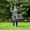 BLACK+DECKER 32cm Electric Rotary Mower with GL250 Grass Strimmer