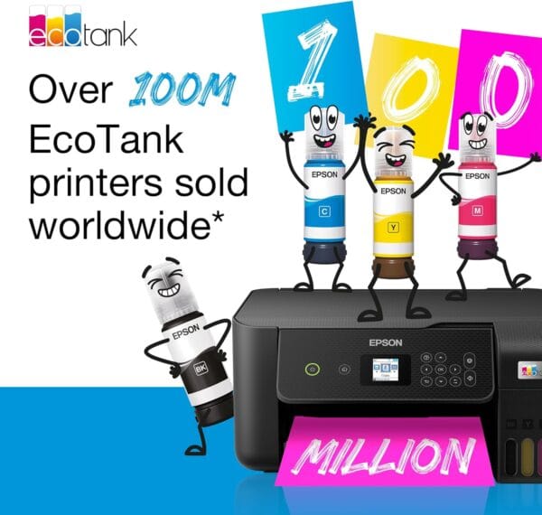 Epson EcoTank ET-3850 A4 Multifunction Air Print Wi-Fi Ink Tank Printer