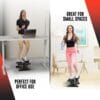 Mini Stepper Machine with Resistance Bands - Stair Stepper - Nordic Lifting
