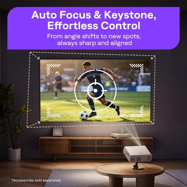 Aurzen Roku TV Projector