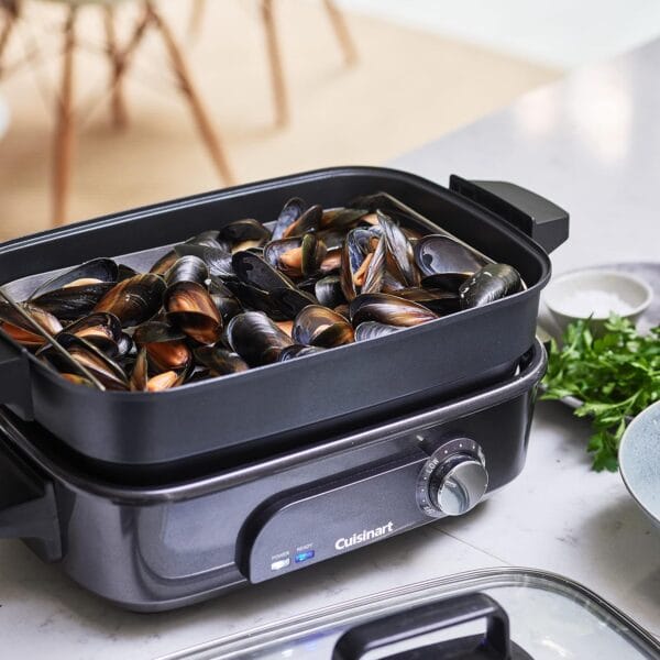 Cuisinart Cook In 5 in 1 Multi Cooker, Grill, Sear, Steam, Simmer and Slow Cooker