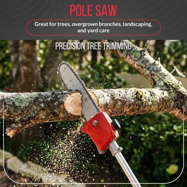 Dealourus 52cc Long Reach Petrol Multi Functional Garden Tool Including