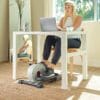 Sunny Health & Fitness Under-Desk Pedal Elliptical Machine Leg Exerciser