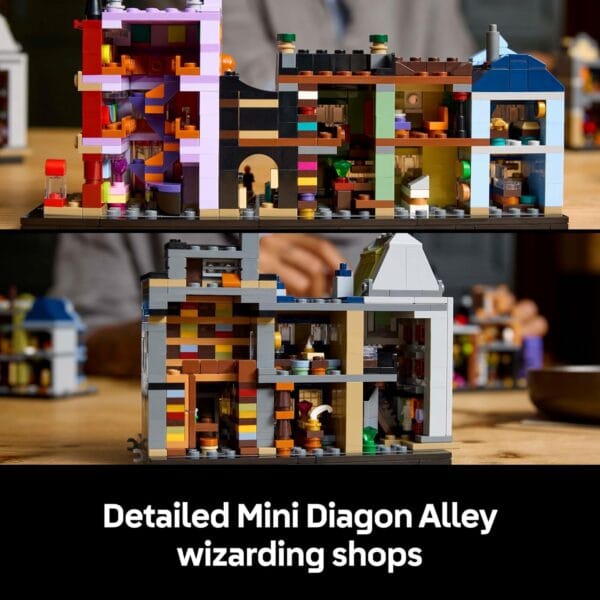 LEGO Harry Potter Diagon Alley Wizarding Shops 76444