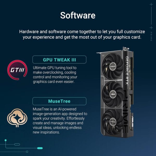 ASUS Prime GeForce RTX™ 5070 GDDR7 12GB OC Edition – Graphics Card