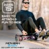 81nI8z8MOeL._AC_SL1500_ HOVER-1 Kart Buggy Attachment | Compatible with Most 6.5" & 8" Electric Hoverboards
