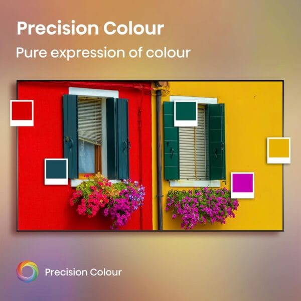 Hisense 43 Inch 43E6QTUK 4K Ultra HD Smart AI TV