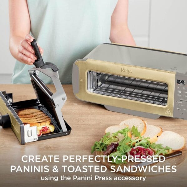 Ninja Foodi 3-in-1 Toaster, Grill and Panini Press, Stone Gold ST202UKSTGD