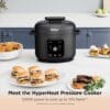 Ninja HyperHeat 9-in-1 Pressure Cooker, Slow Cooker, 6L, Black PC201UK