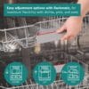 Bosch Series 4 SPV4EMX17G Fully Integrated Slimline Dishwasher, 45cm [Energy Class B]10.4