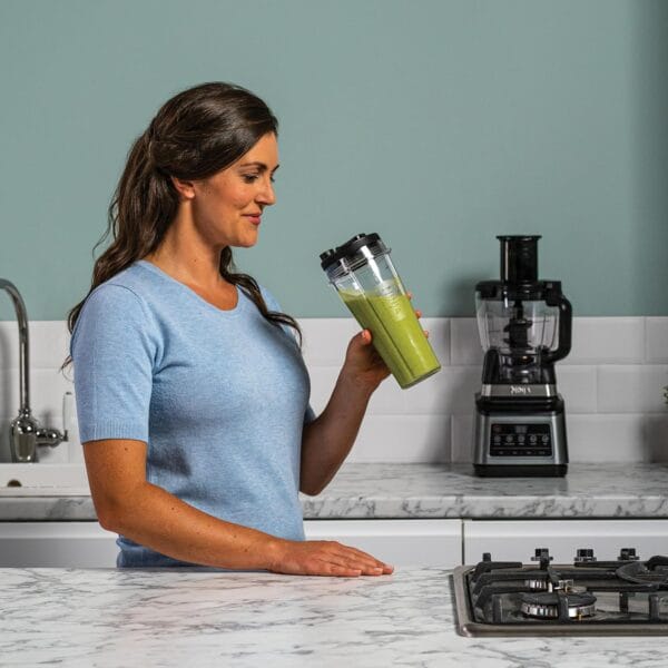 Ninja 3-in-1 Food Processor & Blender with Auto-iQ