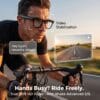 EarlySincere AI Smart Glasses, 8MP 4K POV Camera, EIS HD Video, Translation