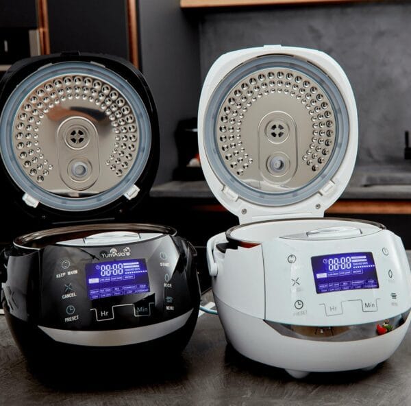 81+qmDasKOL._AC_SL1500_ Yum Asia Sakura Rice Cooker - Black and Silver - 8 Cups