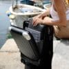 LEVEL8 Carry on Suitcase, 55CM Hand Luggage Expandable with