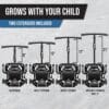 EzyRoller Classic X Ages 4+, 45lbs - 120lbs