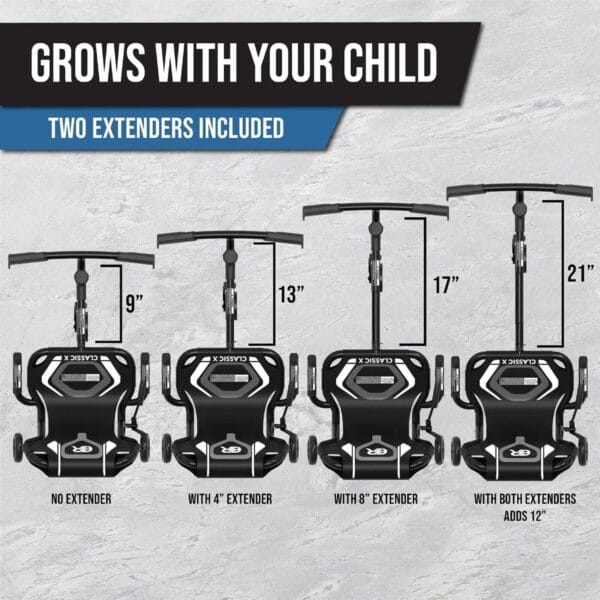 EzyRoller Classic X Ages 4+, 45lbs - 120lbs