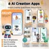 X-Maker Joy AI Kids 3D Printer for Beginners
