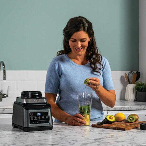 Ninja 3-in-1 Food Processor & Blender with Auto-iQ