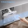 COMFEE' Slimline Dishwasher, 45cm, 10 Place Settings, White [Energy Class E]