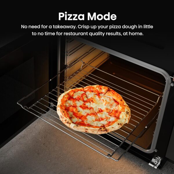 Hisense Hi6 Max 60cm Electric Cooker with Ceramic Hob HDCEC6C20W - White - A Rated [Energy Class A]