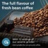 PHILIPS 5400 Series Bean to Cup Coffee Machine, LatteGo, 12 Drinks OneTouch