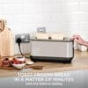 Ninja Foodi 3-in-1 Toaster, Grill and Panini Press, Stone Gold ST202UKSTGD