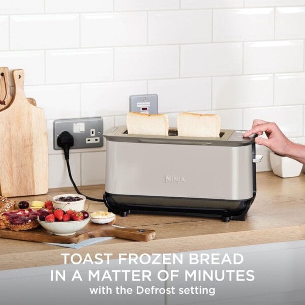 Ninja Foodi 3-in-1 Toaster, Grill and Panini Press, Stone Gold ST202UKSTGD