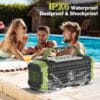 TOMPROAD Portable Bluetooth Speaker 120W Peak 80W Wireless Speakers