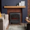 VonHaus Electric Log Burner 1850W – 2 Heat Settings – Black